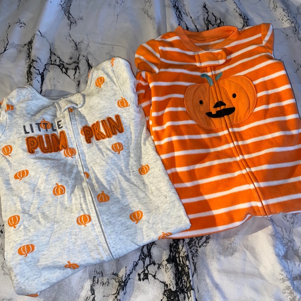 Halloween baby pajamas